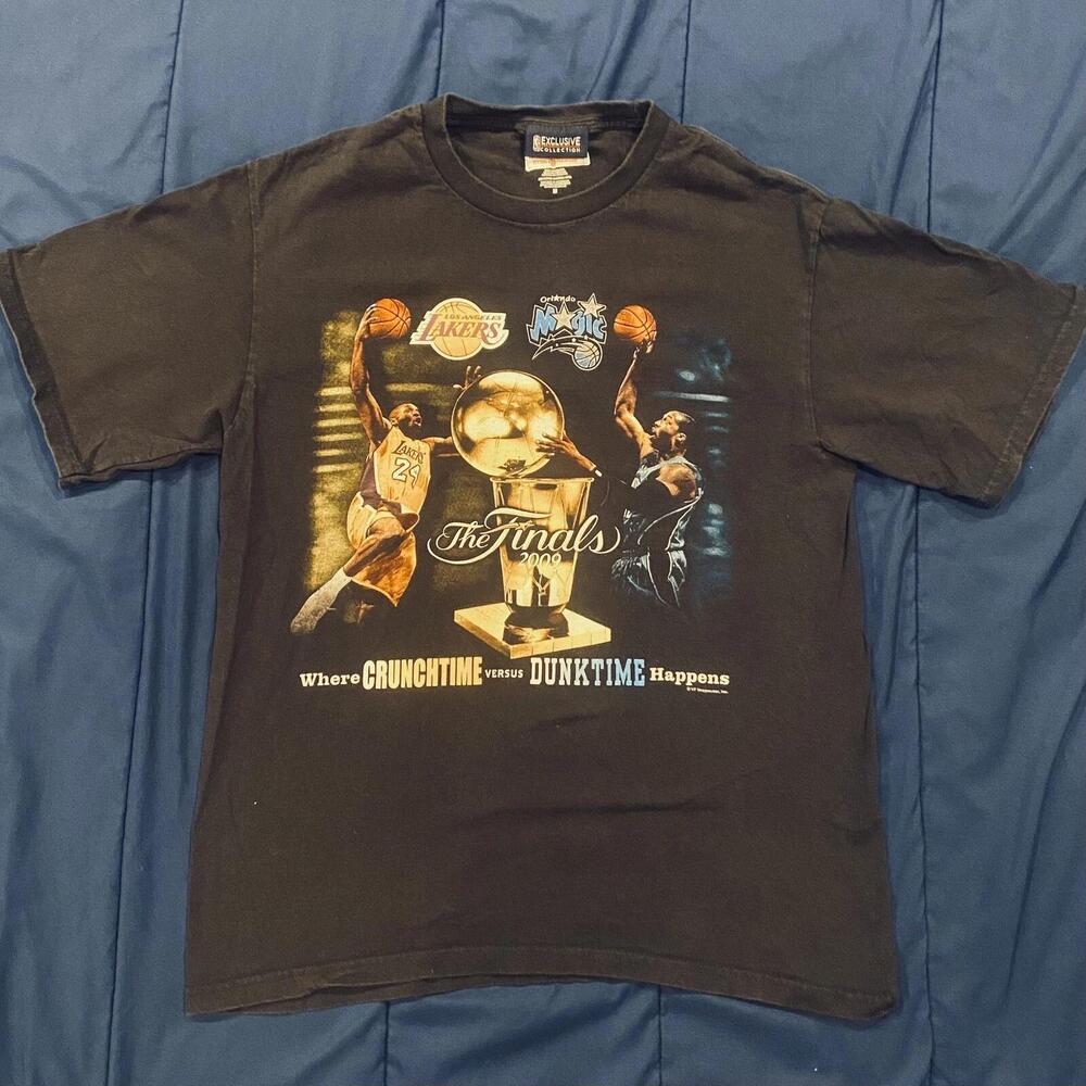 2009 Kobe Bryant Vs Dwight Howard Nba Finals T-Shirt Mens Medium